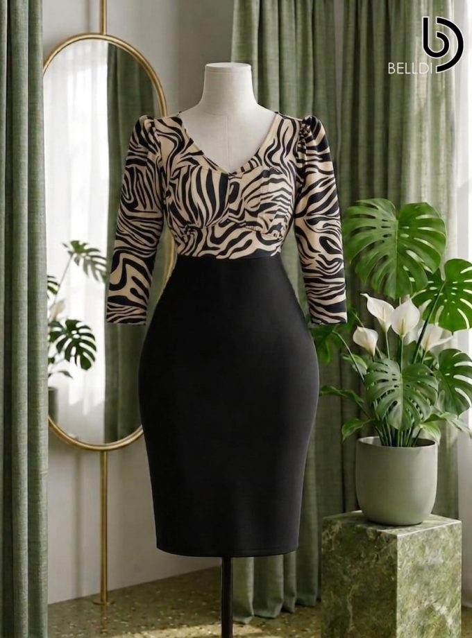 HIGH WAIST TIGHT SHORT DRESS
