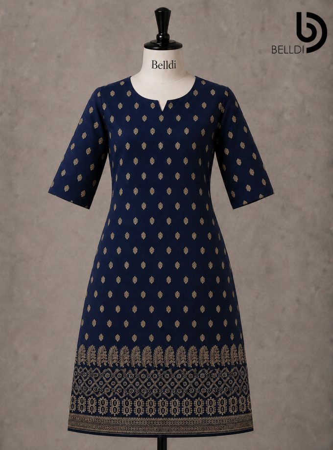 GOLD PRINTED KURUTHA TOP