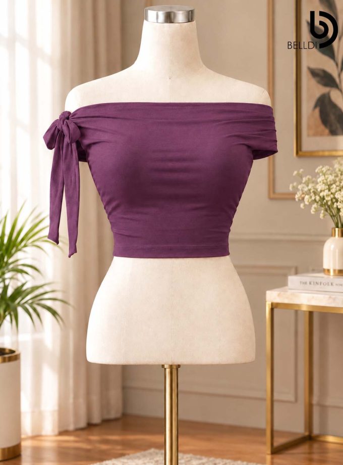 SHOULDER TIE-UP TOP