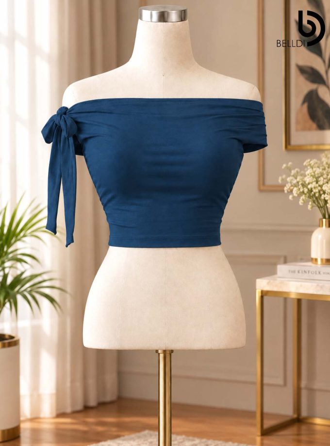 SHOULDER TIE-UP TOP