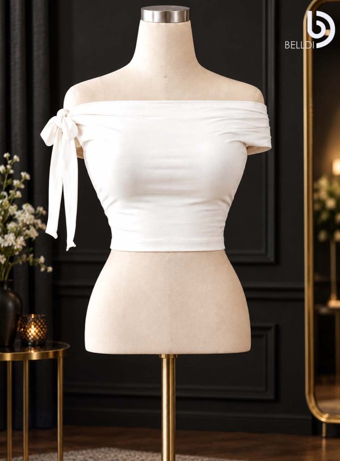 SHOULDER TIE-UP TOP