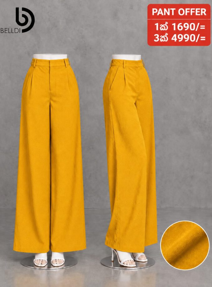 ELEGANT HIGH WAIST WIDE LEG PANT