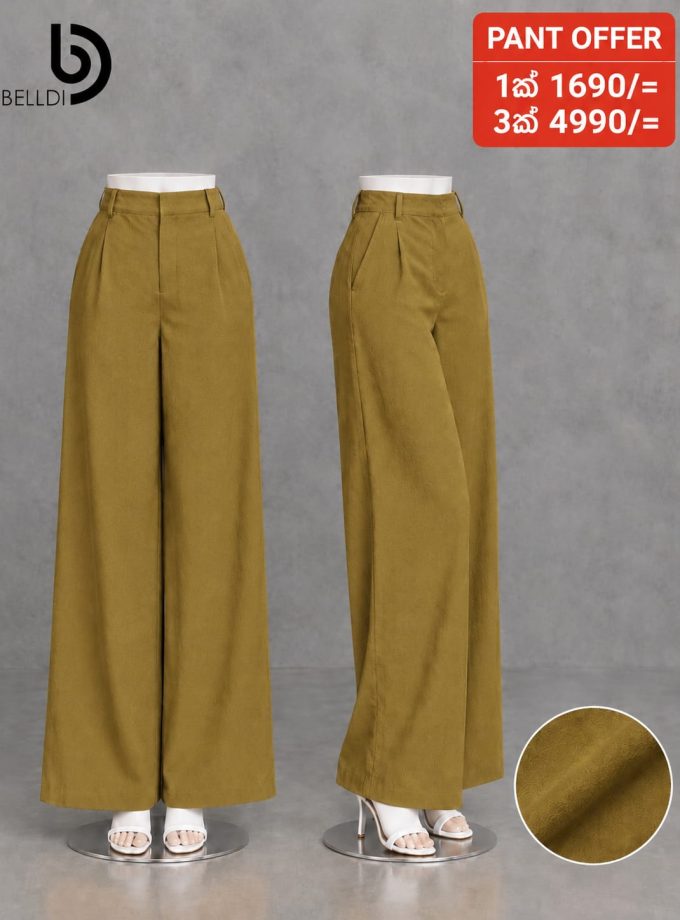 ELEGANT HIGH WAIST WIDE LEG PANT