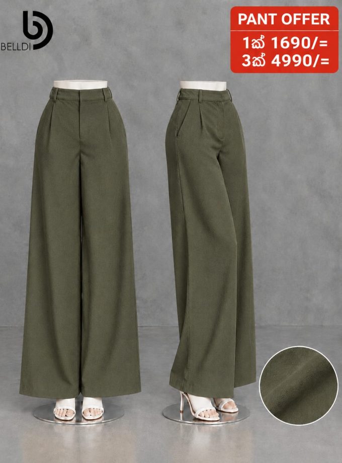 ELEGANT HIGH WAIST WIDE LEG PANT