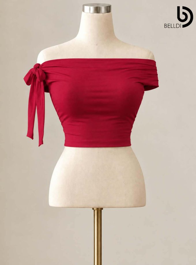 SHOULDER TIE-UP TOP